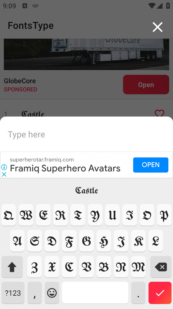 FontsType app v2.6.221201 安卓版