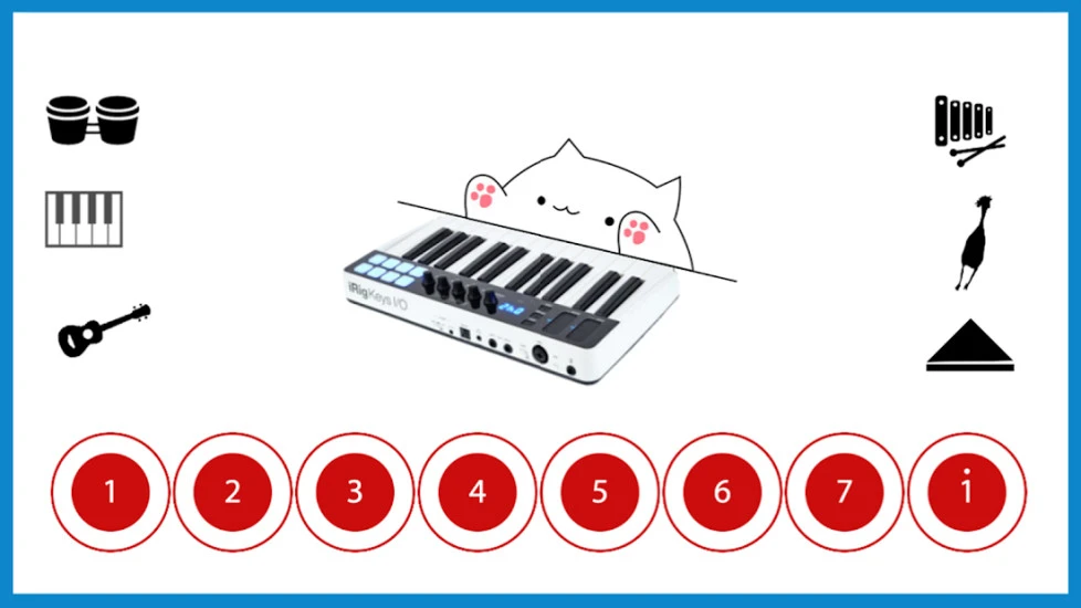 Bongo Cat Musical Instruments app v1.8.9 安卓版