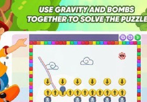 物理彩虹球手游