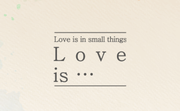 爱是在小事上(Love is...)