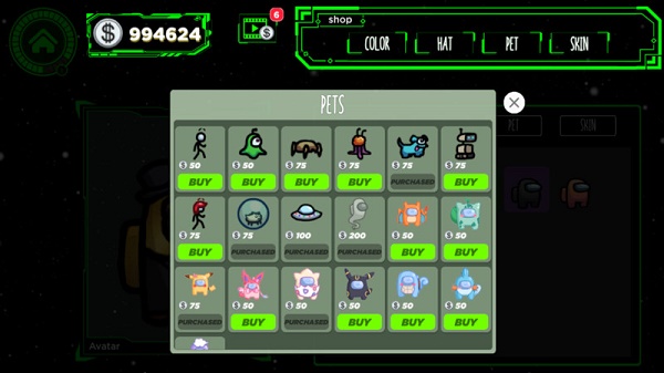 我们之间皮肤模拟器手机版