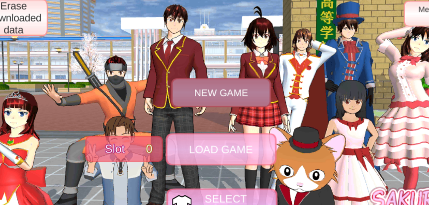 樱花校园模拟器全皮肤解锁版(SAKURA SchoolSimulator)