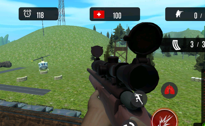 堡之夜狙击手游戏