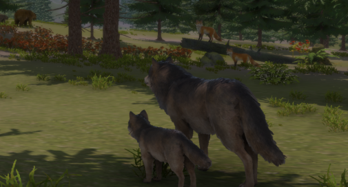 阿尔法野狼生存模拟器