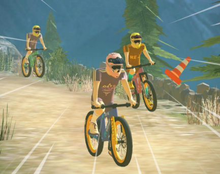 山地车下坡游戏