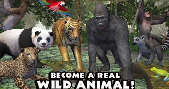 森林动物模拟器游戏