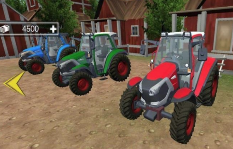 模拟拖拉机农场游戏