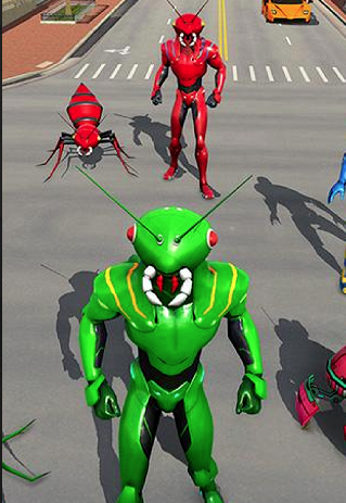 蚂蚁变形机器人游戏