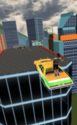 坡道起飞汽车(Mega Ramp Car Jump)