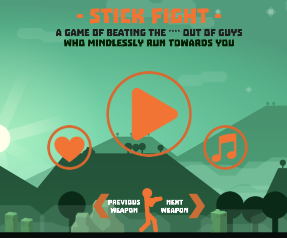 火柴人棍棒格斗游戏