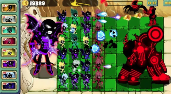 龙赛亚人大战僵尸