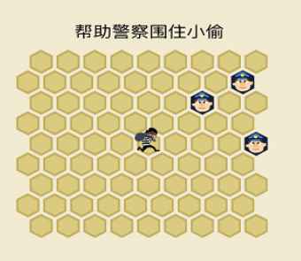 模拟抓小偷游戏