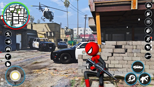 火柴人绳索蜘蛛侠下载官方版