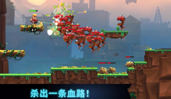 炮台英雄炮轰战术