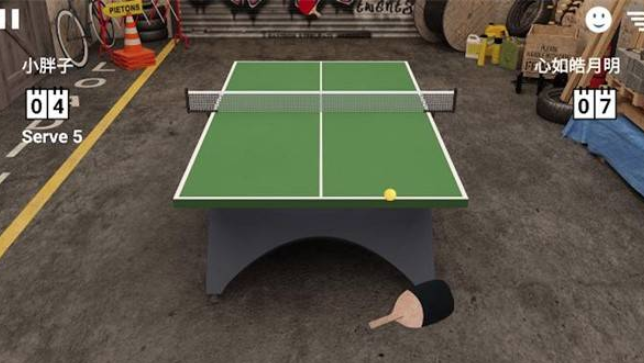 双人乒乓球游戏