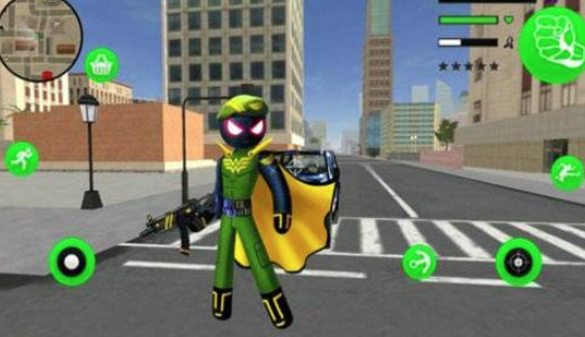 陆战型绳索火柴人