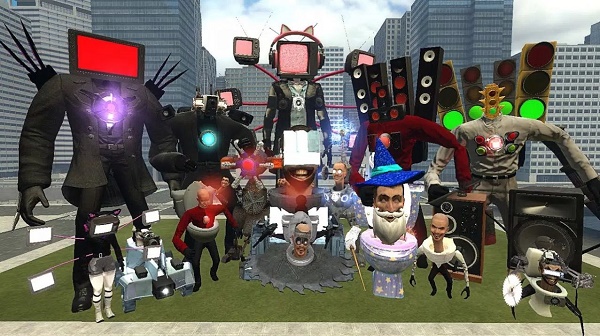 马桶人沙盒空间游戏