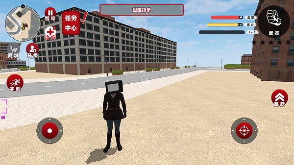 女电视人大战泰坦人游戏 女电视人大战泰坦人游戏