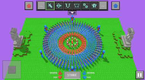 块状布娃娃之战(Blocky Ragdoll Battle)