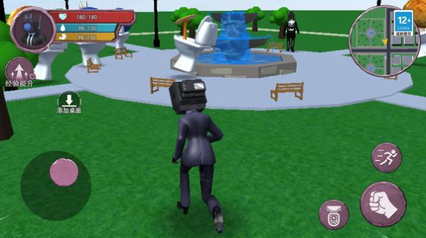 时钟人大战监控人游戏