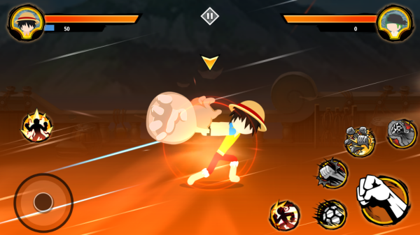 火柴人海贼王格斗英文版(Stickman Heroes)