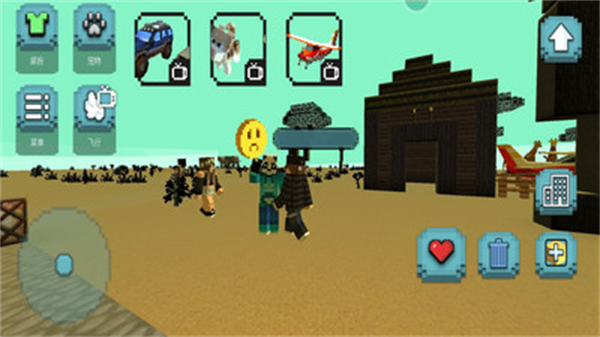 像素盒子冒险小游戏