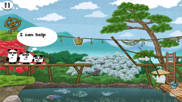 三只熊猫在日本游戏