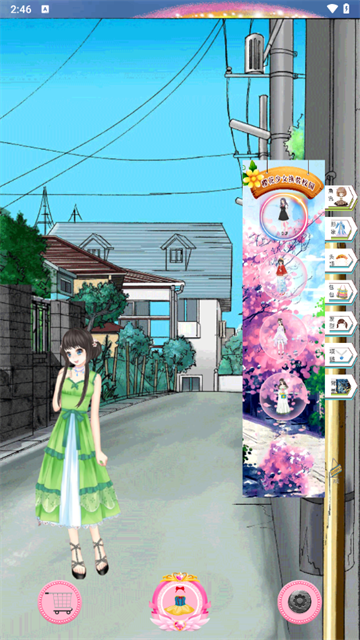 樱花女孩换装校园手机版下载