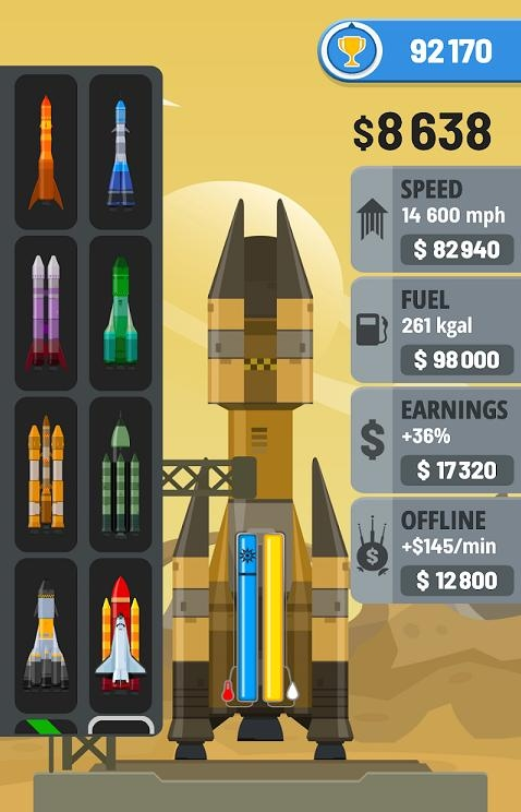 rocket sky（飞船升空）最新版安卓游戏 v1.4.2