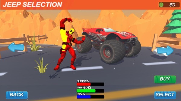 英雄斜坡赛车手游 v1.0安卓版