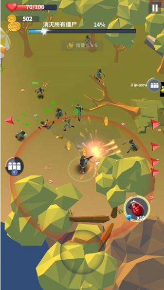 疯狂僵尸快速射击中文版官方下载(Crazy zombie rapid shooting) v1.0.7 安卓版