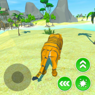 老虎家族生存模拟游戏下载(Tiger Family Simulator) v1.12 安卓版