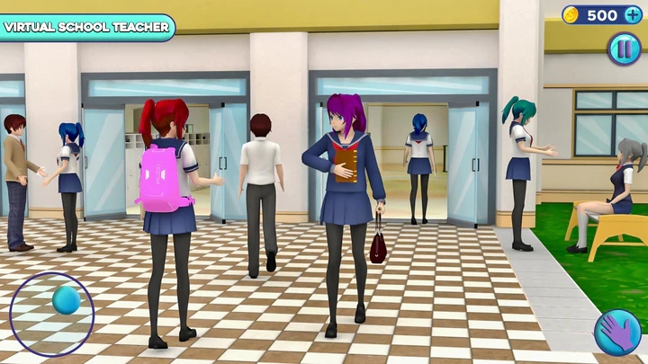 动漫虚拟学校老师游戏(Anime School Teacher) v0.9 安卓版