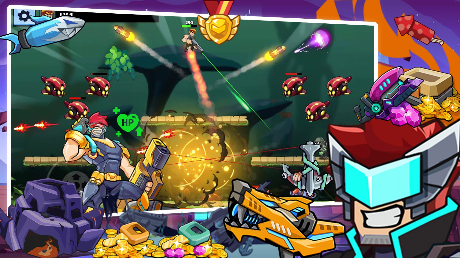 火线逃走机械熊游戏下载安装 v1.0 安卓版