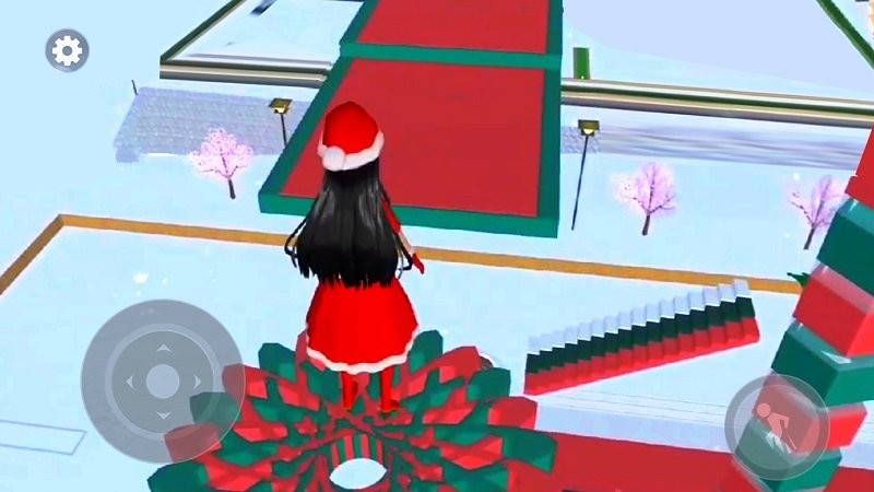 樱花校园圣诞跑酷游戏 v1.0 安卓版