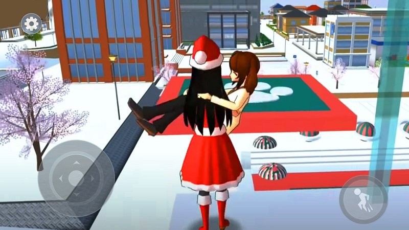 樱花校园圣诞跑酷游戏 v1.0 安卓版