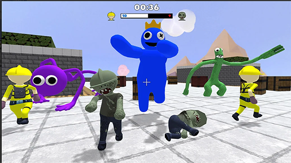 彩虹朋友躲猫猫手机版下载(Blue Survival: Hide N Seek) v1.0.2 安卓版