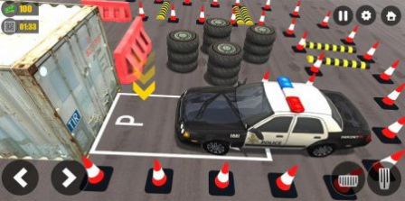新警车停车训练游戏(New Police Car Parking Training Game:Car Driving) v0.1 安卓版