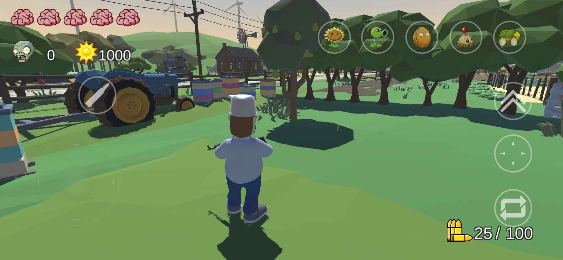 植物大战僵尸3d戴夫有枪下载安装(PVZ_TPS) v1.0 安卓版