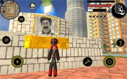 火柴人绳索英雄(无限金币钻石版) v1.6.3 安卓版