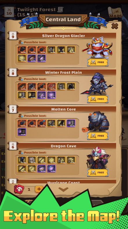 放置探险队(Idle Expedition) v1.0.0 安卓版