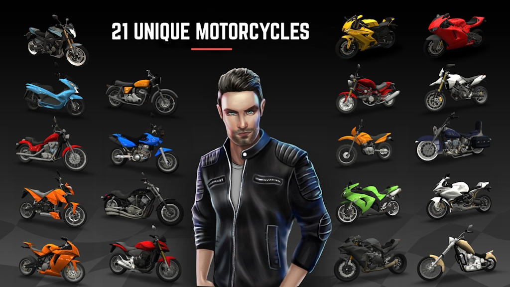 末路赛车手手游下载安装(Racing Fever Moto) v1.87 安卓版