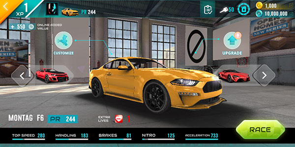 自由超跑竞赛2023最新版下载(Racing Go) v1.6.6 安卓版