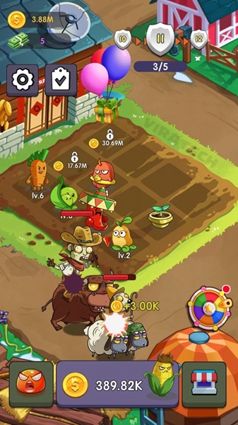 农场僵尸战争游戏下载安装(Farm Zombie War) v1.4 安卓版