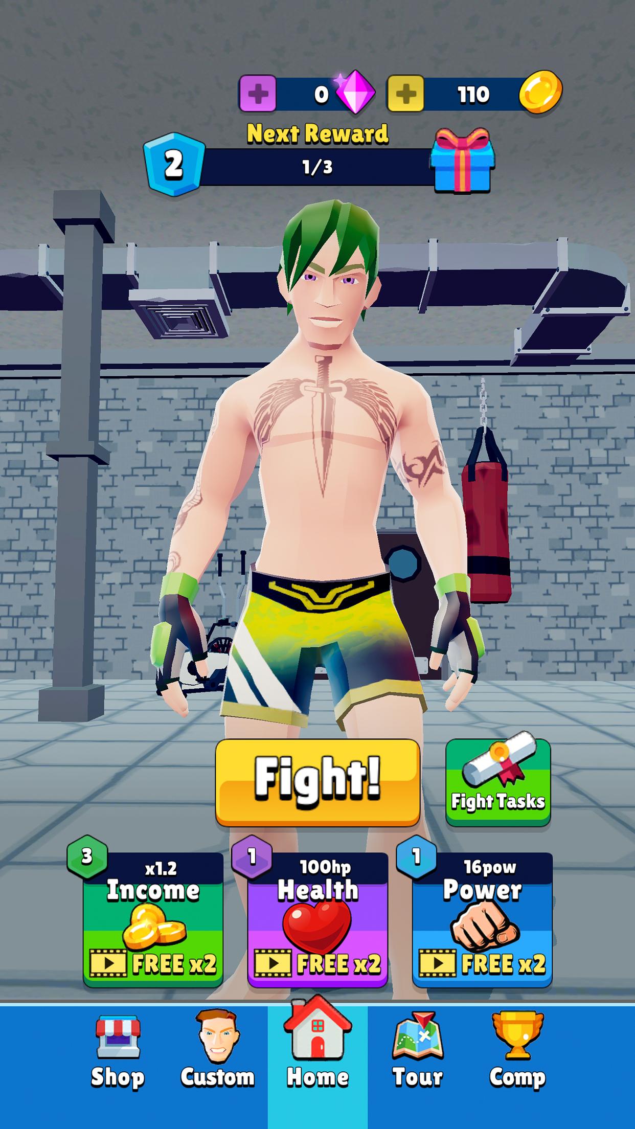 拳击战斗2手游下载(Swipe Fight 2) v0.2.6 安卓版