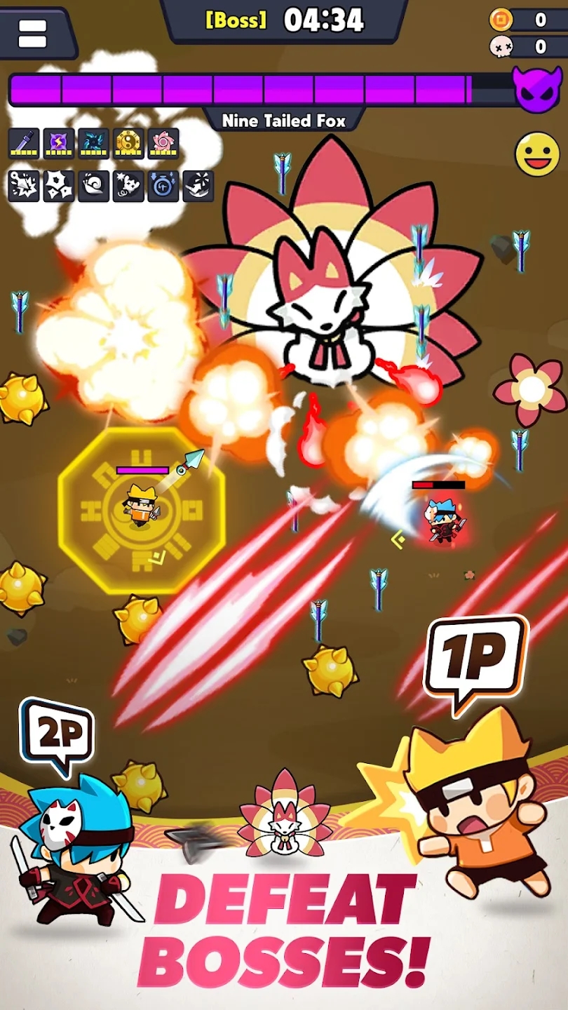 忍者幸存者游戏下载(Ninja Survivors) v1.030 安卓版