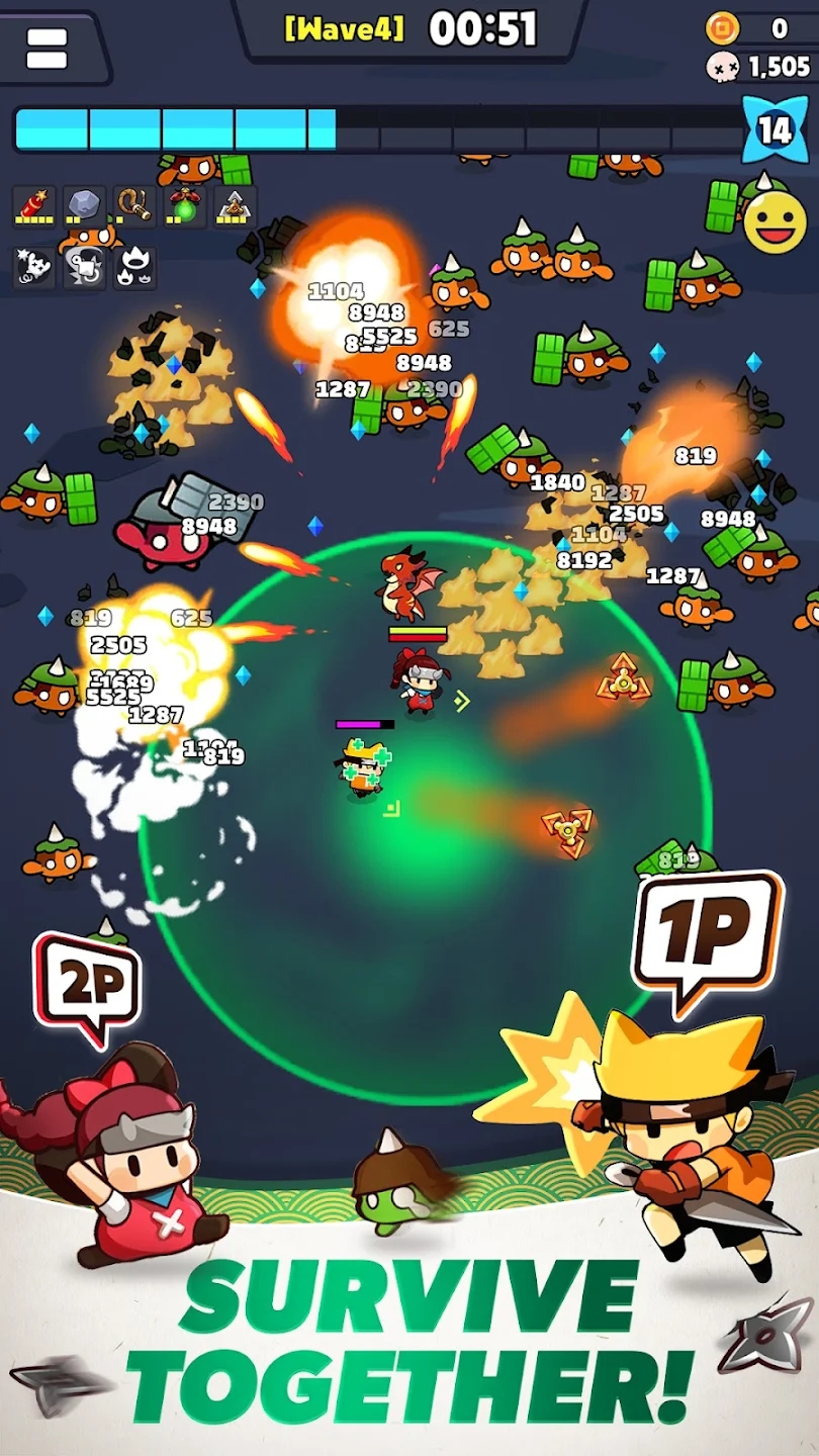 忍者幸存者游戏下载(Ninja Survivors) v1.030 安卓版