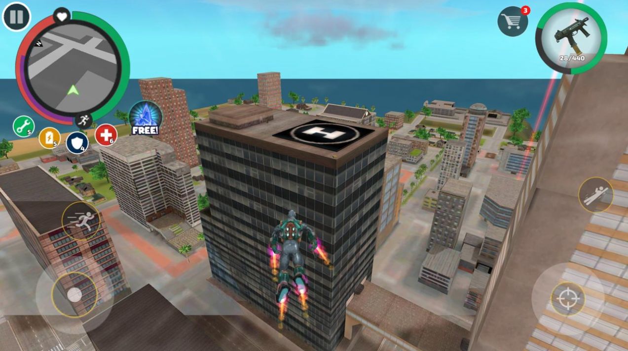 绳索英雄罪恶之城下载安装(Rope Hero Vice Town) v6.4.6 安卓版