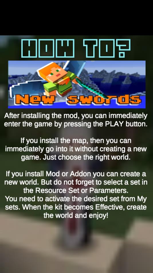 我的世界史诗剑模组下载手机版(Sword Mods) v1 安卓版