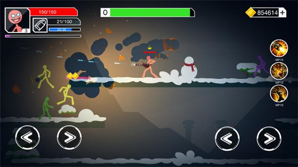 火柴人猎枪手游戏下载(Stickman Gunner) v1.1.12 安卓版
